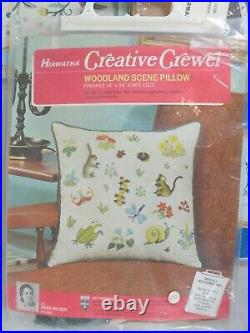 11 Crewel Embroidery Samplers Paragon Heritage Columbia Ginnie Elsa Williams