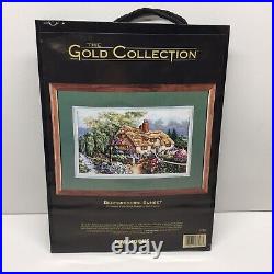 1995 Dimensions GOLD COLLECTION Cross Stitch Kit BEDFORDSHIRE SUNSET #3796