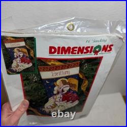 1996 Dimensions Sealed Needlpoint 16 Stocking Kit Angel of Tidings #9105