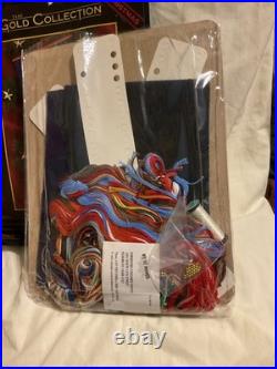 1997 Dimensions The Gold Collection Rooftop Santa Stocking 8528 Cross Stitch Kit