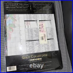 2 Vintage Dimensions Gold Collection Counted Cross Stitch Kit 35132 And Kit 3817