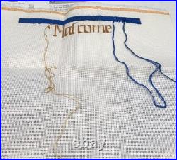 2000 Dimensions Gold Cross Stitch Kit Christmas Stocking Glistening Snowman 8640