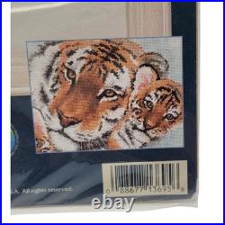 2001 Sunset Cross Stitch Kit Siberian Snuggle Kit 13695