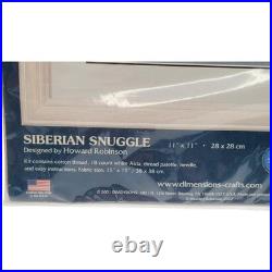 2001 Sunset Cross Stitch Kit Siberian Snuggle Kit 13695