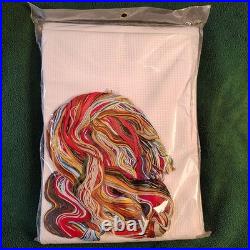 2005 DIMENSIONS A Merry Parade Tree Skirt 45 inch diameter Cross Stitch Kit 8763