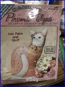 24 Unused Vintage Needlepoint Cross-stitch & Paint Kits Holiday Bucilla Grigg