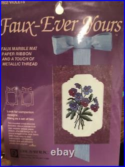 24 Unused Vintage Needlepoint Cross-stitch & Paint Kits Holiday Bucilla Grigg