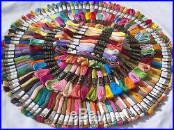240 New ANCHOR Cross Stitch Threads. 240 Different Colors, Great value