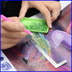 2pcs 5D Diamond Embroidery Painting Tools Stainless Steel Dot Drill Ruler