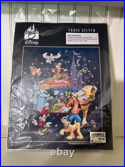 35th ANNIVERSARY Main Street Parade Trolley cross stitch kit ART OF DISNEY NIP