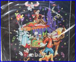 35th ANNIVERSARY Main Street Parade Trolley cross stitch kit ART OF DISNEY NIP