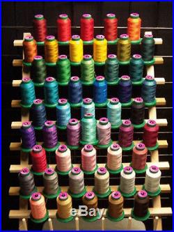 50 Cones Isacord Polyester Embroidery and Quilting Thread Kit #2