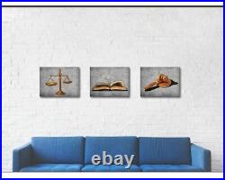 5D Diamond Painting Justice Lawyer Cross Stitch Embroidery Mosaic Garden Decors