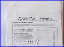 #8526 Dimensions Gold Rare The North Wind Christmas Cross Stitch Kit Nip