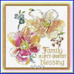 A Family's Joyful Cross Stitch Kit
