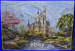 A New Day at Cinderella Castle Art of Disney Kinkade Cross Stitch Kit SEALED