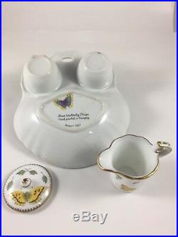 ANNE WEATHERLY Strawberries and Cream Porcelain New! $448