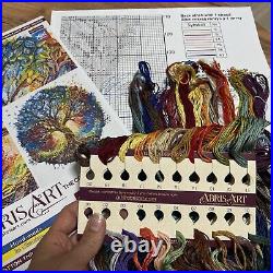 Abris Art AB-203 Cross Stitch Kit Center Of Universe, Needlepoint Kit, DIY Kit