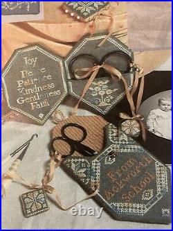 Ackworth Variations Needle Pocket & Thimble Shoe, Scissors Cases, Fobs & Pinkeep