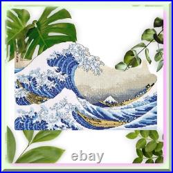 Adult Cross Stitch Kit of The Great Wave
