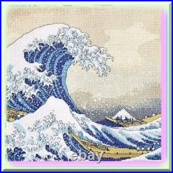 Adult Cross Stitch Kit of The Great Wave