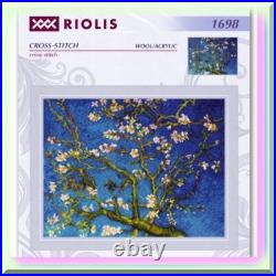 Almond Blossom Cross Stitch Kit, 15x11 inches