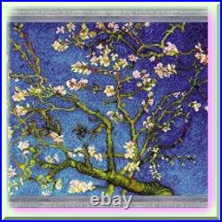 Almond Blossom Cross Stitch Kit, 15x11 inches