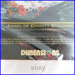 Angel of Divinity Stocking Dimensions Gold Coll. Christmas Cross Stitch Kit 8478