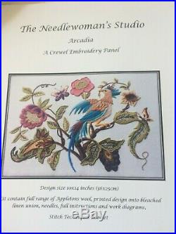 Arcadia- a crewel embroidery kit