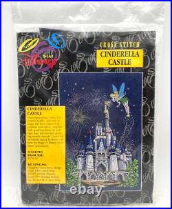 Art of Disney Cinderella Castle Walt Disney World Cross Stitch Kit Sealed Art of Disney Cinderella Castle Walt Disney World Cross Stitch Kit Sealed