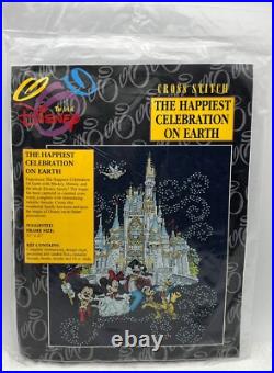 Art of Disney The Happiest Celebration On Earth Cross Stitch Kit Sealed Art of Disney The Happiest Celebration On Earth Cross Stitch Kit Sealed