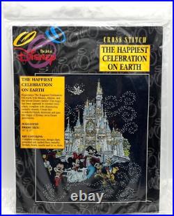 Art of Disney The Happiest Celebration On Earth Cross Stitch Kit Sealed Art of Disney The Happiest Celebration On Earth Cross Stitch Kit Sealed