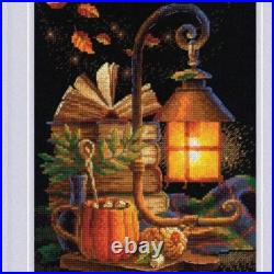 Autumn Bliss Cross Stitch Kit for Cozy Memories