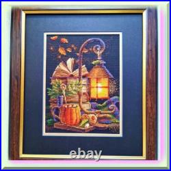 Autumn Bliss Cross Stitch Kit for Cozy Memories