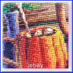 Autumn Bliss Cross Stitch Kit for Cozy Memories