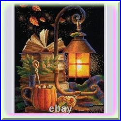 Autumn Bliss Cross Stitch Kit for Cozy Memories