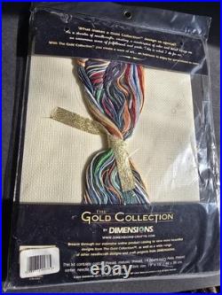 BEARY CHRISTMAS cross stitch kit GOLD COLLECTION Dimensions USA NIP 8761