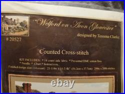 BEAUTIFUL Welford on Avon Gloucester Cross Stitch Kit Kustom Krafts # 20527