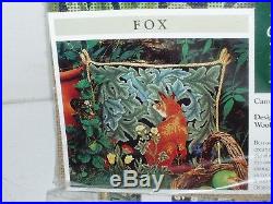 BETH RUSSELL Designers Forum Needlepoint Kit FOX William Morris NOS Untouched
