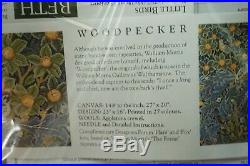 BETH RUSSELL NEEDLEPOINT KIT HAND PAINTED TAPESTRY WOODPECKER 23x16 NEW UNUSED