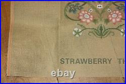 BETH RUSSELL William Morris STRAWBERRY THIEF 1 tapestry NEEDLEPOINT KIT vintage