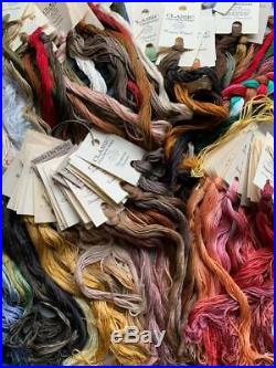 BIG LOT Classic Colorworks Embroidery Thread Cross Stitch Floss Weeks Dye Works