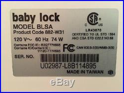 Babylock SOLARIS Sewing & Embroidery Machine with Kit 1 Upgrade Installed