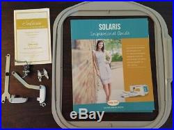Babylock SOLARIS Sewing & Embroidery Machine with Kit 1 Upgrade Installed