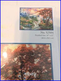 Bambi's First Year Dreams Collection Cross Stitch SEALED Thomas Kinkade