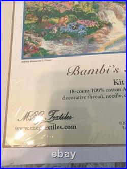 Bambi's First Year Dreams Collection Cross Stitch SEALED Thomas Kinkade