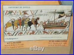 Bayeux Broderie Embroidery Tapestry Kit L'embarquement RARE OOP