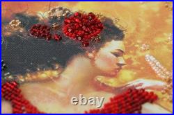 Bead Embroidery Kit on Natural Artist Canvas Ta, shcho tantsiuie svitlo