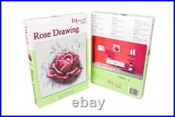 Bead embroidery kit Rose Drawing needlework kit beadwork pattern