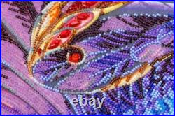 Bead embroidery kit Two Elements needlework kit Art canvas beadwork pattern